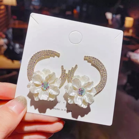 New 18k gold plated luxury and unique earrings - Picture 2 of 5